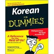 Korean For Dummies by Hong, Jungwook; Lee, Wang, 9780470037188