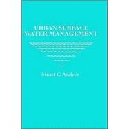 Urban Surface Water Management by Walesh, Stuart G., 9780471837190