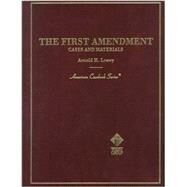 The First Amendment by Loewy, Arnold H., 9780314237194