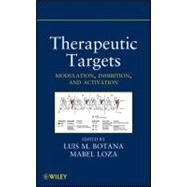 Therapeutic Targets Modulation, Inhibition, and Activation by Botana, Luis M.; Loza, Mabel, 9780470587195