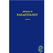 Advances in Parasitology by Lumsden, W. H. R., 9780120317196