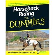 Horseback Riding For Dummies by Pavia, Audrey; Sand, Shannon, 9780470097199