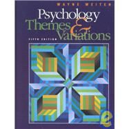 Psychology Themes and Variations (Non-InfoTrac Version) by Weiten, Wayne, 9780534507206