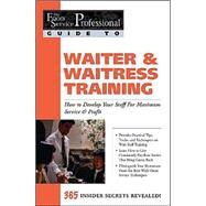Waiter & Waitress Training by Arduser, Lora, 9780910627207