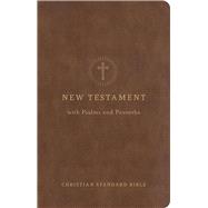 CSB Pocket New Testament with Psalms and Proverbs, Easy-to-Read Optimal Type, Brown LeatherTouch by CSB Bibles by Holman, 9798384557210