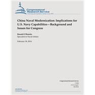 China Naval Modernization by O'Rourke, Ronald, 9781502887214