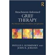 Attachment-Informed Grief Therapy: The Clinicians Guide to Foundations and Applications by Kosminsky; Phyllis S., 9780415857215