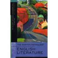 Norton Anthology of English Literature, Volume F: The Twentieth Century and After by Greenblatt,Stephen, 9780393927221