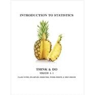 Introduction to Statistics: Think and Do by Stevens, Scott, 9780988557222