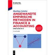 Angewandte empirische Methoden in Finance & Accounting by Matthias Gehrke, 9783110767223