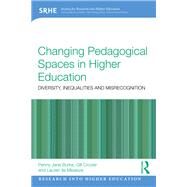 Changing Pedagogical Spaces in Higher Education: Diversity, Inequalities and Misrecognition by Burke; Penny Jane, 9781138917224