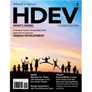 HDEV (with Psychology CourseMate with EBook Printed Access Card) by Rathus, Spencer A., 9781285057224