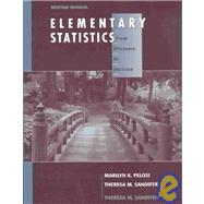 Minitab Manual to accompany Elementary Statistics: From Discovery to Decision by Pelosi, Marilyn K.; Sandifer, Theresa M., 9780471267225