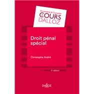 Droit pnal spcial - 5e d. by Christophe Andr, 9782247187225