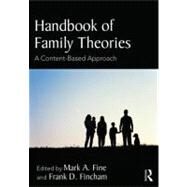 Handbook of Family Theories: A Content-Based Approach by Fine; Mark A., 9780415657228
