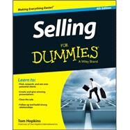 Selling for Dummies by Hopkins, Tom, 9781118967232