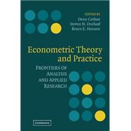 Econometric Theory and Practice: Frontiers of Analysis and Applied Research by Edited by Dean Corbae , Steven N. Durlauf , Bruce E. Hansen, 9780521807234