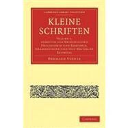 Kleine Schriften by Usener, Hermann, 9781108017237