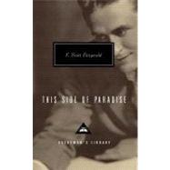 This Side of Paradise by Fitzgerald, F. Scott; Raine, Craig, 9780679447238