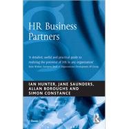 HR Business Partners by Ian Hunter; Jane Saunders; Simon Constance, 9781315587240