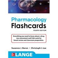 Lange Pharmacology Flashcards, Fourth Edition by Baron, Suzanne; Lee, Christoph, 9781259837241