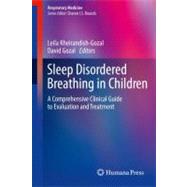 Sleep Disordered Breathing in Children by Kheirandish-gozal, Leila; Gozal, David, 9781607617242