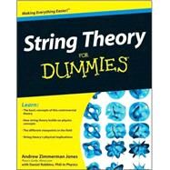 String Theory For Dummies by Jones, Andrew Zimmerman; Robbins, Daniel, 9780470467244