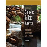 K12HS Intro Statistics/ Data Analysis by Devore, Jay; Peck, Roxy; Olsen, Chris, 9781305267244