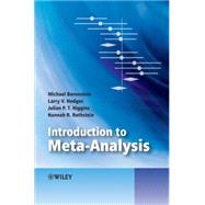 Introduction to Meta-Analysis by Borenstein, Michael; Hedges, Larry V.; Higgins, Julian P. T.; Rothstein, Hannah R., 9780470057247