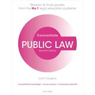 Public Law Concentrate Law Revision and Study Guide by Faragher, Colin, 9780192897251