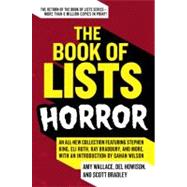 The Book of Lists: Horror by Howison, Del, 9780061537264