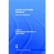 Culture and Public Relations by Sriramesh; Krishnamurthy, 9780415887267