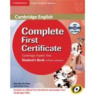 Complete First Certificate for Spanish Speakers by Brook-Hart, Guy; Owen, Debbie, 9788483237267