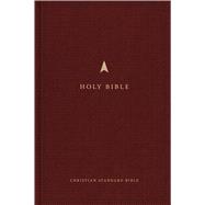 CSB Pew Bible, Large Print Edition, Easy-to-Read Optimal Type, Burgundy Cloth Over Board by CSB Bibles by Holman, 9798384557272