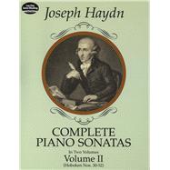 Complete Piano Sonatas, Volume II by Haydn, Joseph, 9780486247274