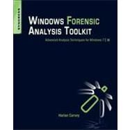 Windows Forensic Analysis Toolkit by Carvey, Harlan A., 9781597497275