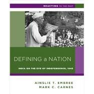 Defining a Nation by Embree, Ainslie T.; Carnes, Mark C., 9780393937282