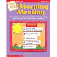 Quick Tips! Morning Meeting by Novelli, Joan, 9780439227285