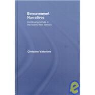 Bereavement Narratives: Continuing bonds in the twenty-first century by Valentine; Christine, 9780415457293