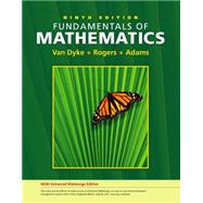 Fundamentals of Mathematics, Edition (with WebAssign Printed Access Card, Single-Term) by Van Dyke, James; Rogers, James; Adams, Holli, 9781439047293