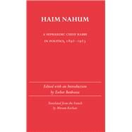 Haim Nahum by Benbassa, Esther, 9780817307295