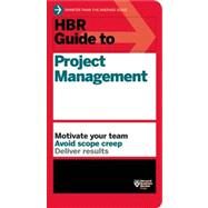 HBR Guide to Project Management- product number 11184-PBK-ENG by Harvard Business Review, 9781422187296