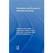 Education and Poverty in Affluent Countries by Raffo; Carlo, 9780415897297