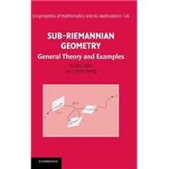 Sub-Riemannian Geometry: General Theory and Examples by Ovidiu Calin , Der-Chen Chang, 9780521897303