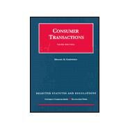 Consumer Transactions by Greenfield, Michael M., 9781566627306