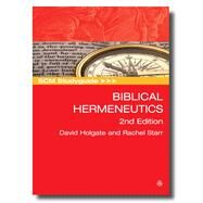 Biblical Hermeneutics by Holgate, David; Starr, Rachel, 9780334057314