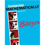 Thinking Mathematically by Blitzer, Robert, 9780321867322
