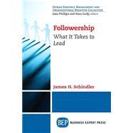 Followership by Schindler, James H., 9781606497326