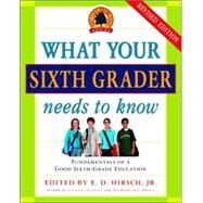 What Your Sixth Grader Needs to Know by HIRSCH, E.D. JR, 9780385337328