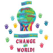 Together We Can Change the World Bulletin Board Set by Carson Dellosa Education, 9781483857329